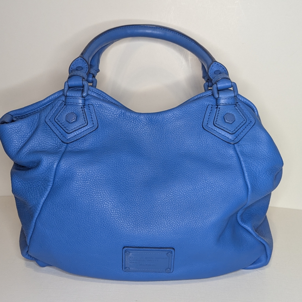 Marc Jacobs Authentic Rare Cobalt Blue Leather Purse